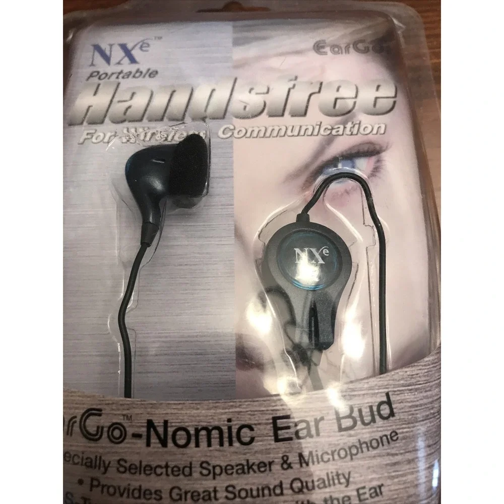 Hands Free Ear Go‎ Nomic Ear Bud push to talk for cell phone